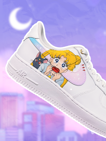 *1 of 1* Anime "Moon" AF1's