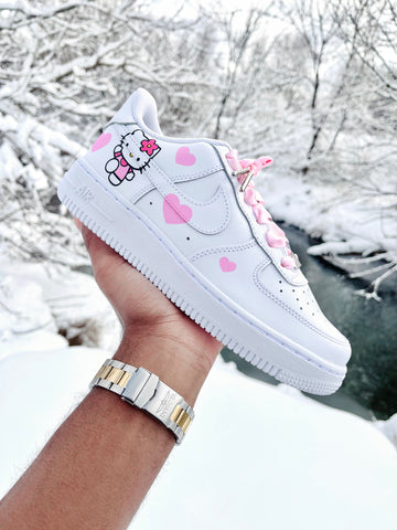 Valentines Day Kitty AF1's