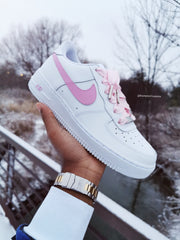 Ribbon Pink AF1's