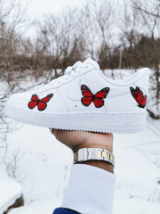 Red Butterfly AF1's